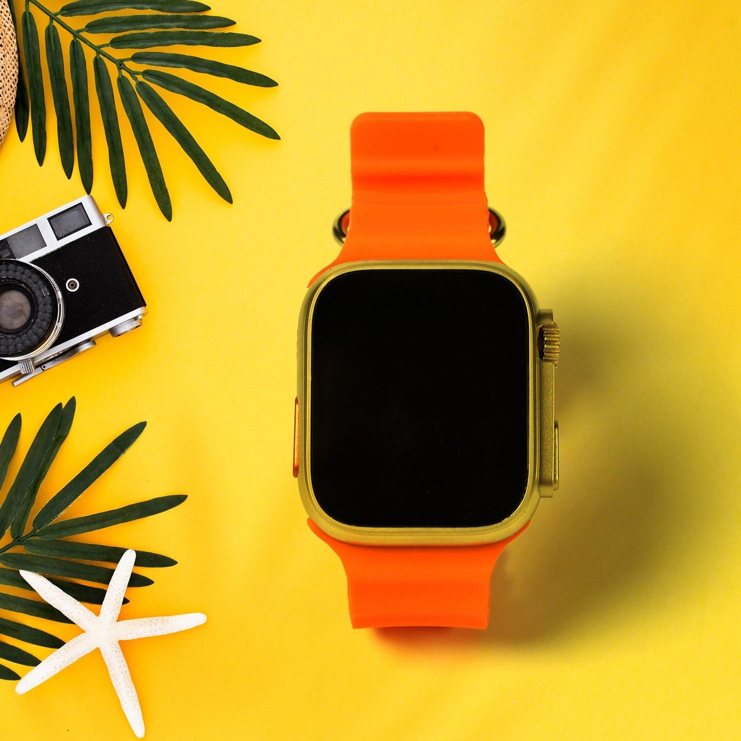 Laxasfit ultra max smart Luxury watch with Large Display , Bluetooth calling , sports mode , Heart rate monitor Mode