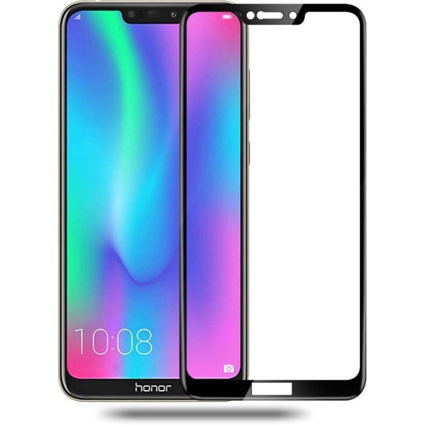 Honor 8C 11D Tempered Glass with 9H hardness Scratch Protection scratch proof