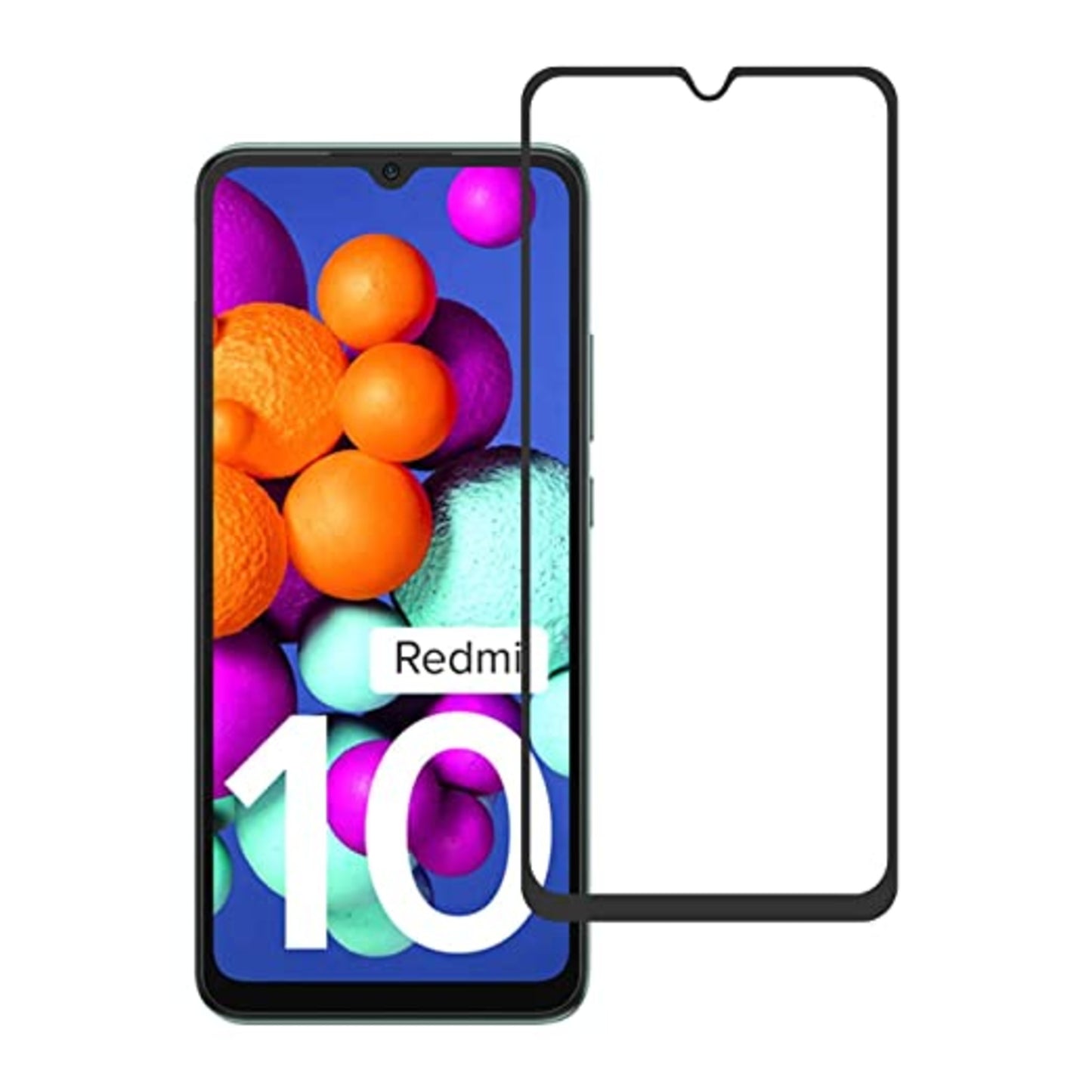 Mi 10 11D/9h with HD Clear screen hardness Tempered Glass Scratch Protection