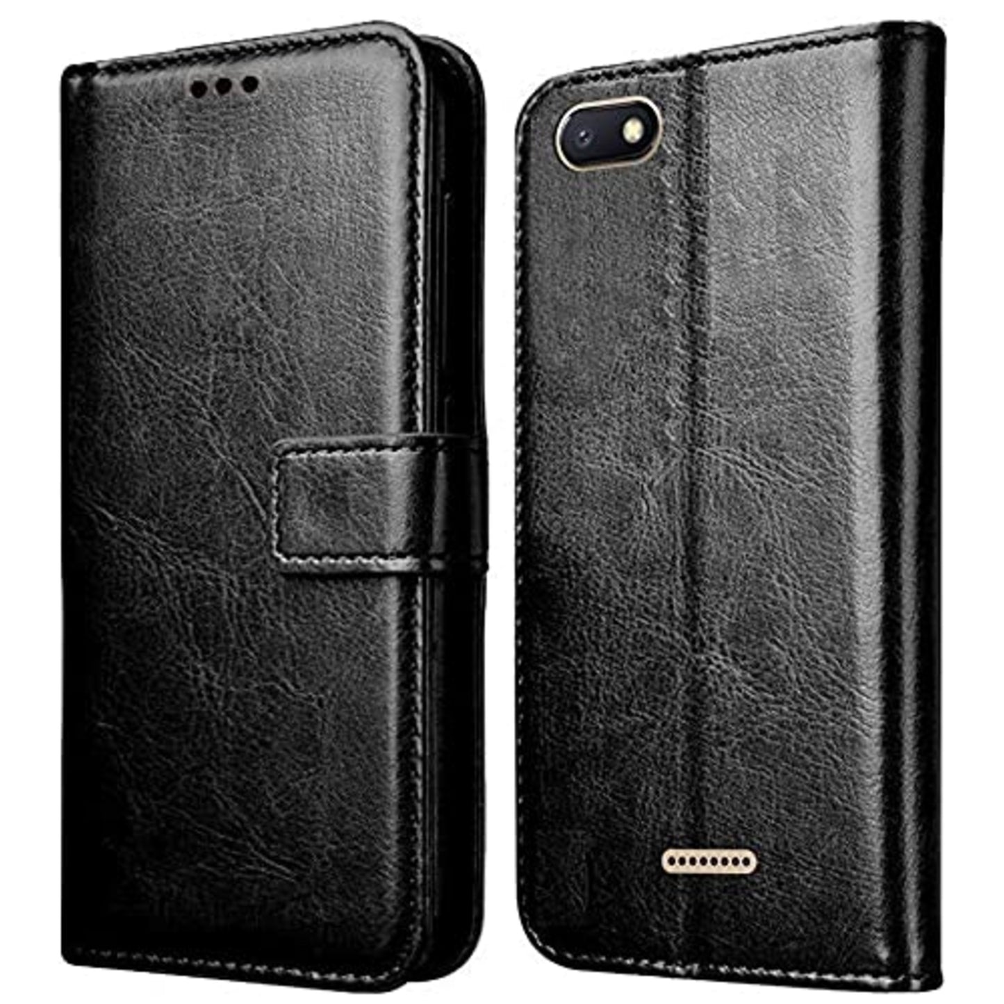 Mi Redmi 6A Cover Leather Flip