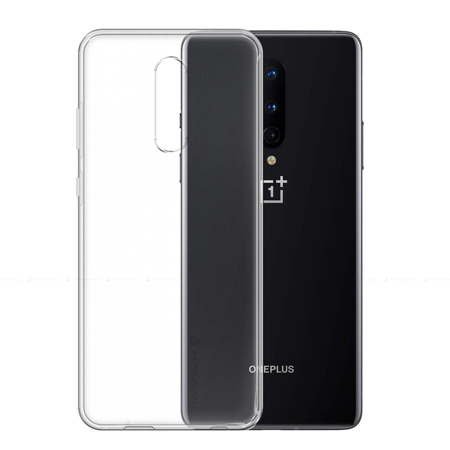 One Plus 8 Transparent Soft Silicone Back Cover TPU