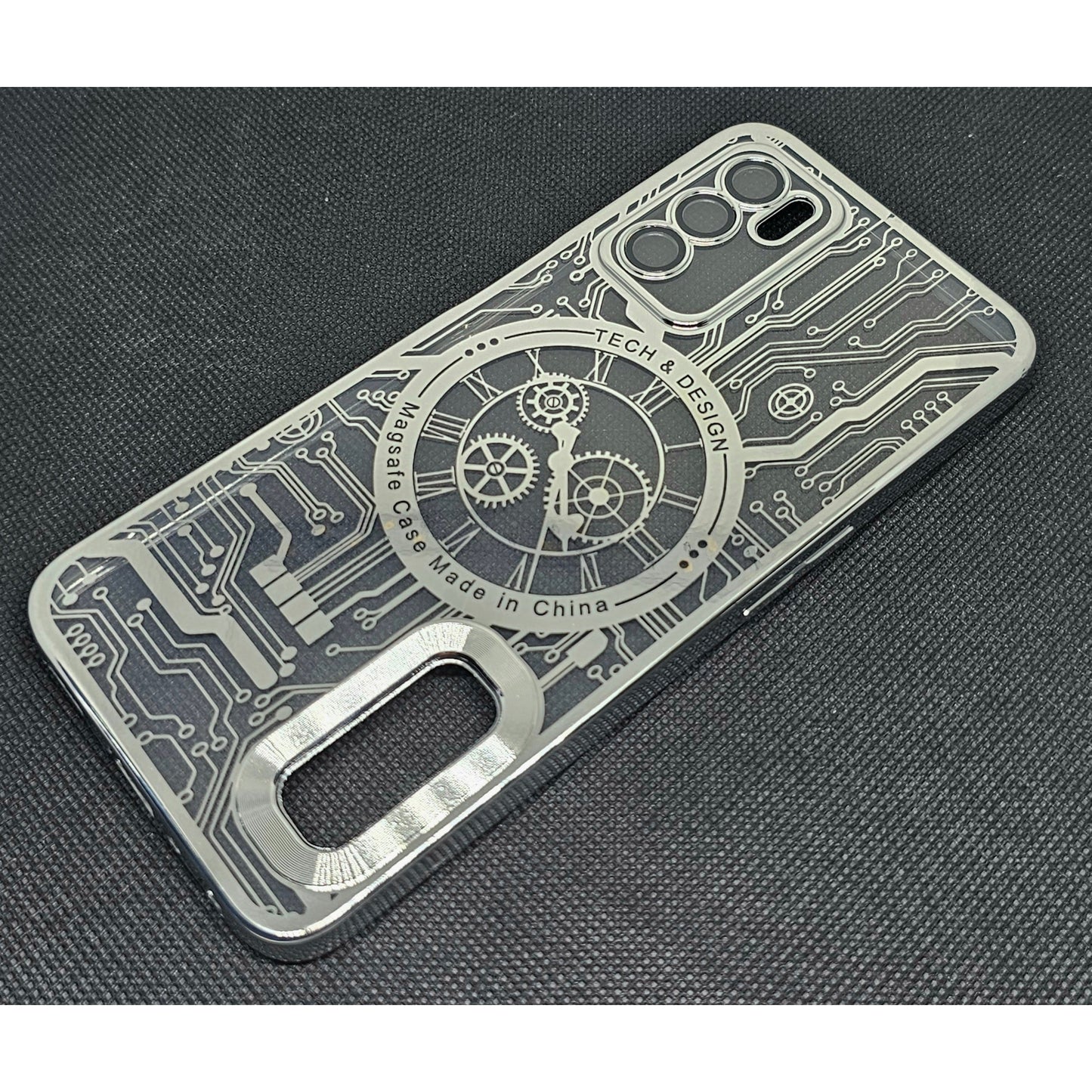 Oppo A16 Mobile CD Watch Machine Design Back Cover