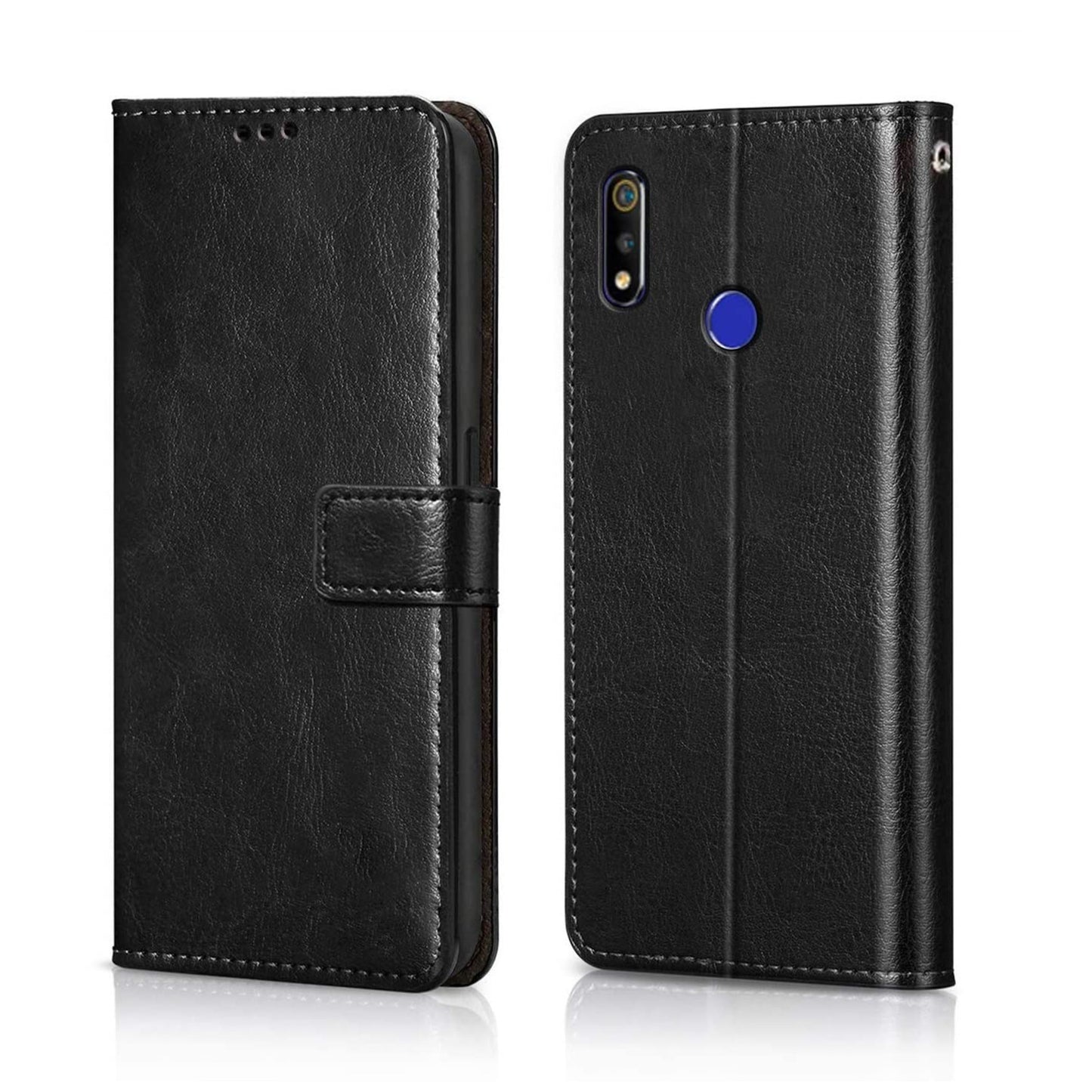 Realme 3 pro Cover Leather Flip