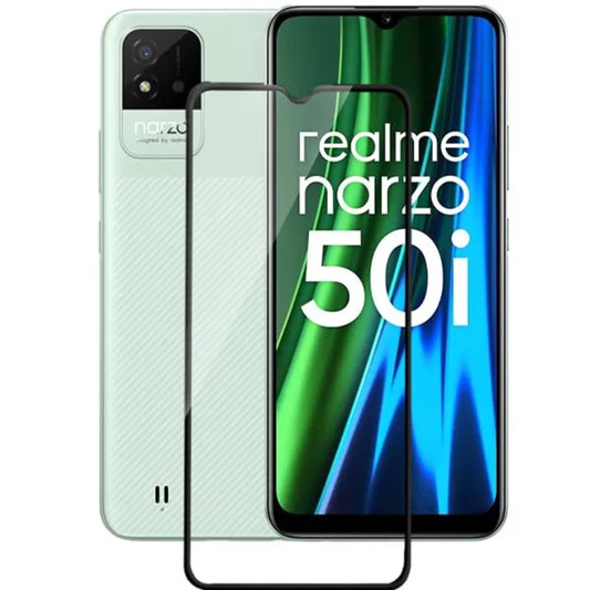 Realme Narzo 50i/Vivo Y20/ Y20a/ Y20G/ Y20s/ Y21/ Y21T/ Y31 2021 11D Tempered  Glass with 9H hardness scratch proof