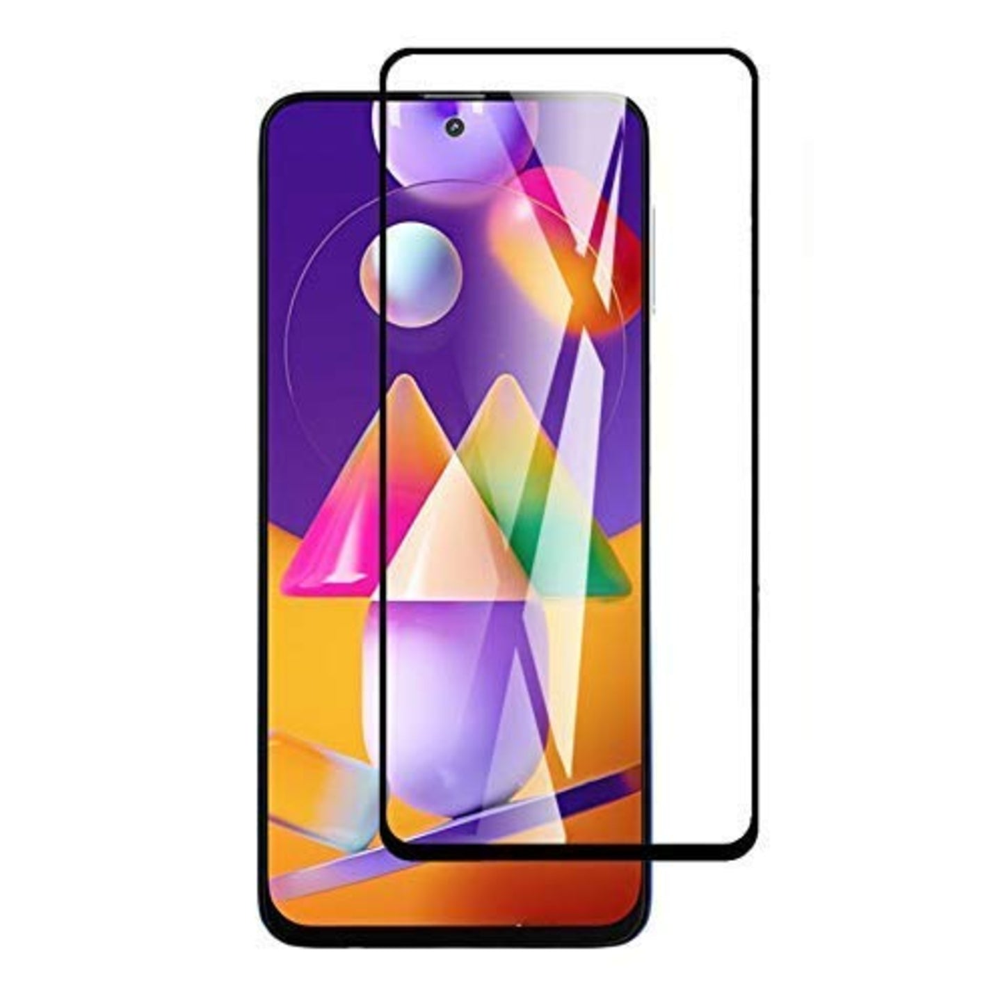 Samsung Galaxy A51/A52/A52 FE/A52S 5G/M31S/Vivo X 60/One Plus Nord 11D/9h with HD Clear screen hardness Tempered Glass scratch proof