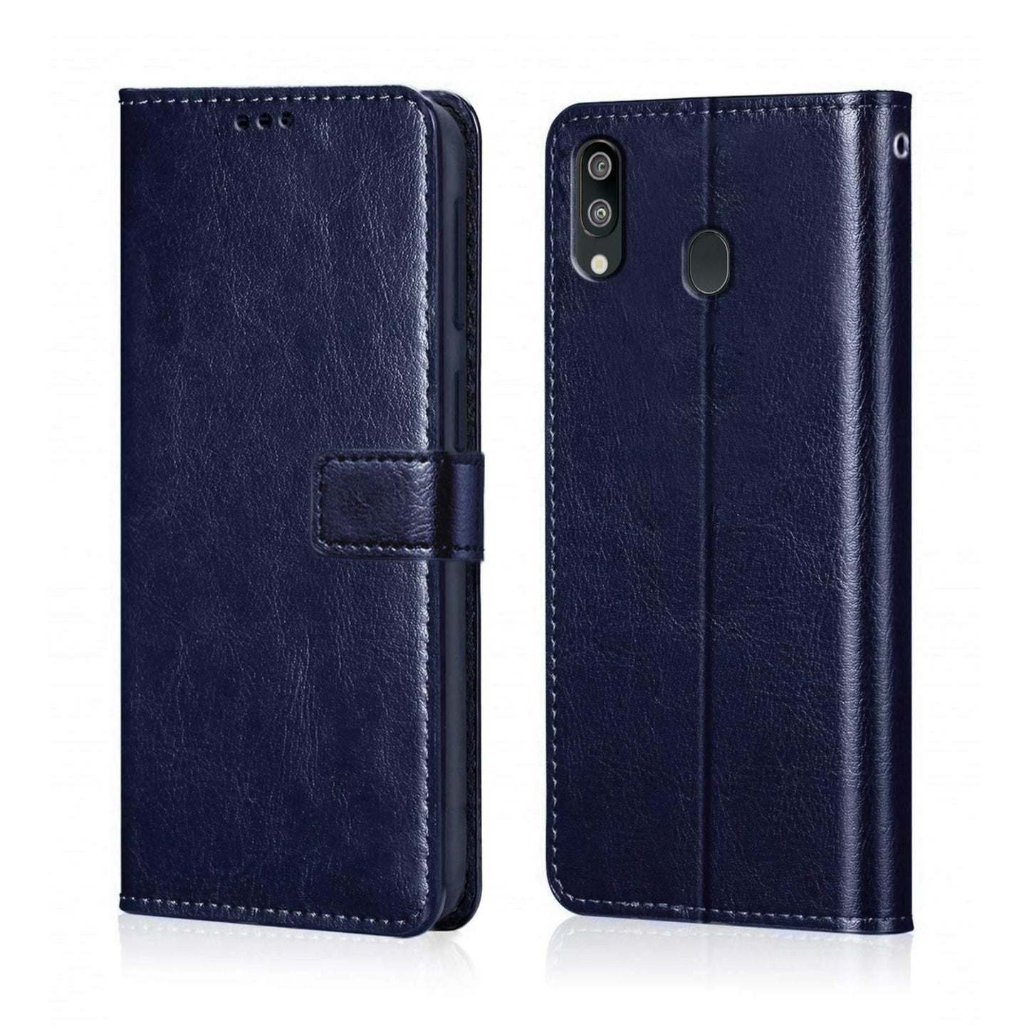 Samsung Galaxy M20 mobile Leather Flip Cover
