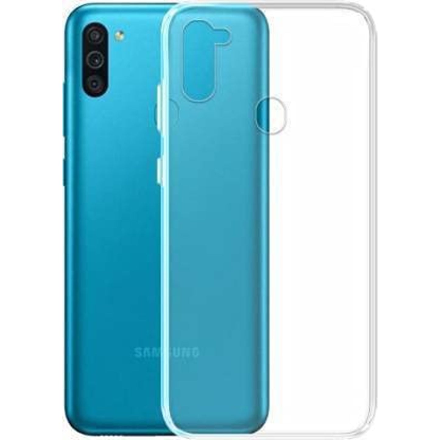 Samsung Galaxy M31-M30s-M21 Transparent Soft Silicone Back Cover TPU