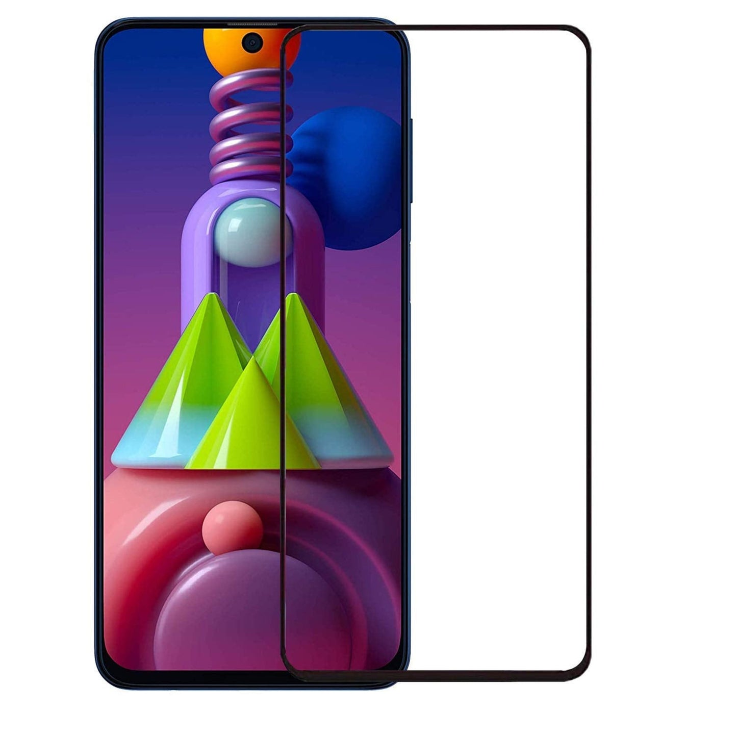 Samsung Galaxy M51-F62/Mi 10T/P20 /A71/A81/X2 /K30 11D Tempered Glass with 9H Hardness scratch proof