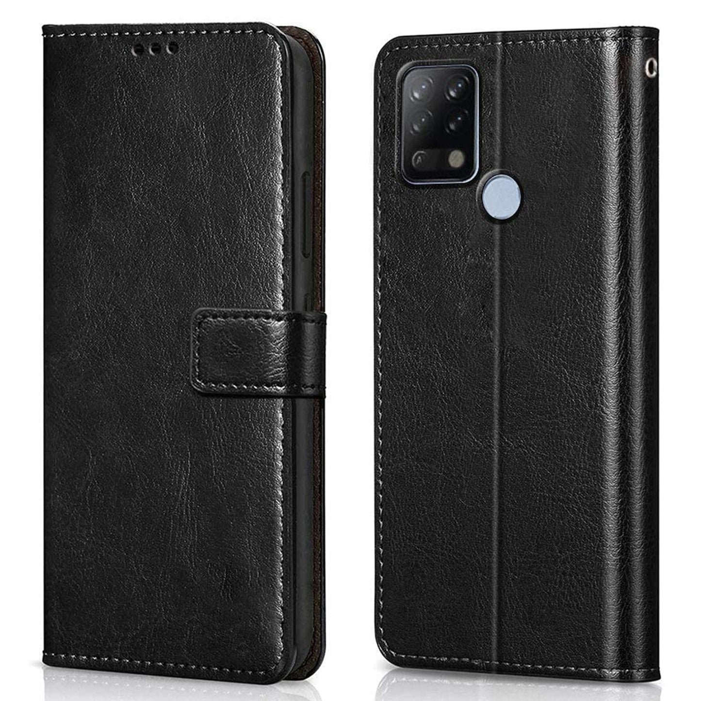 Tecno Pova Back cover Leather flip