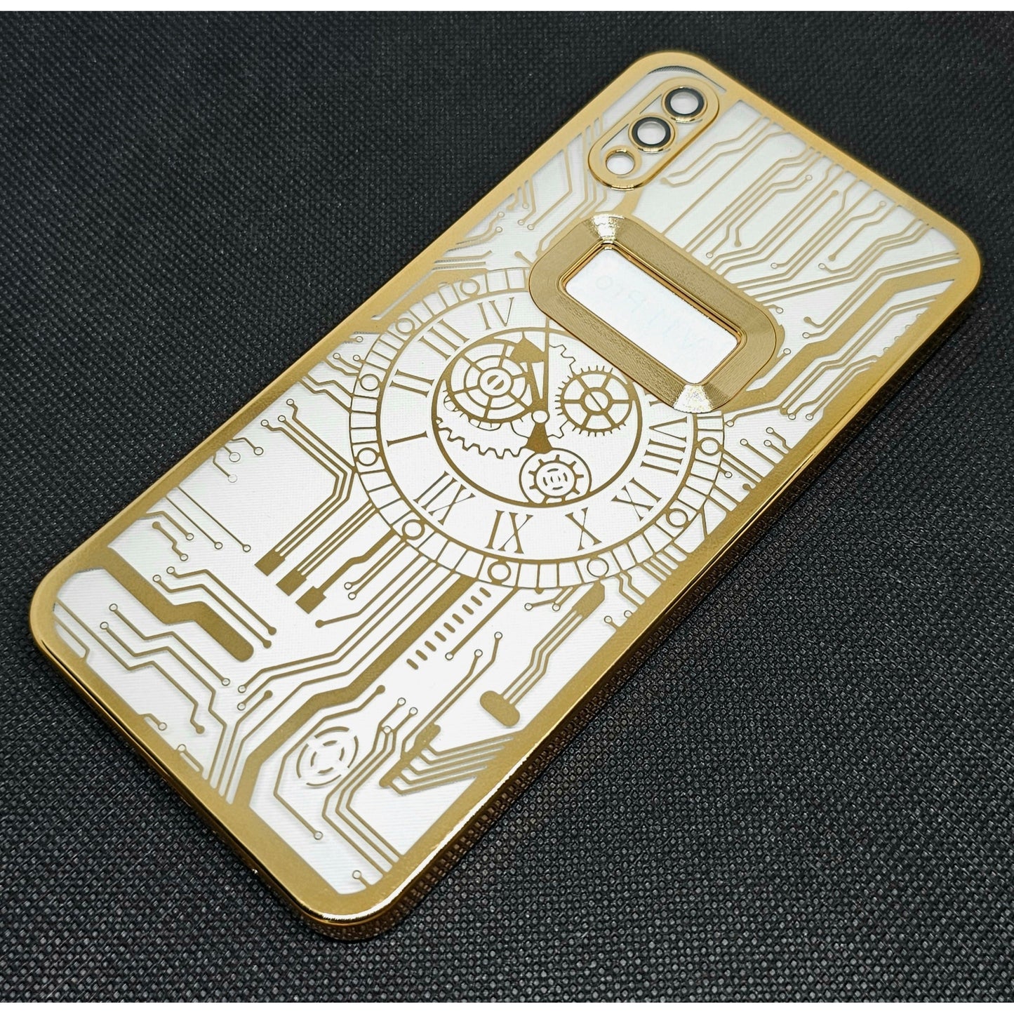 Vivo V11 Pro Back Cover with CD Watch Machine Design soft
