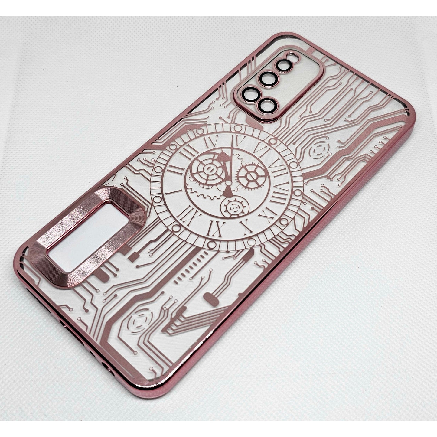 Vivo V19 (2020) Back Cover with CD Watch Machine Design soft