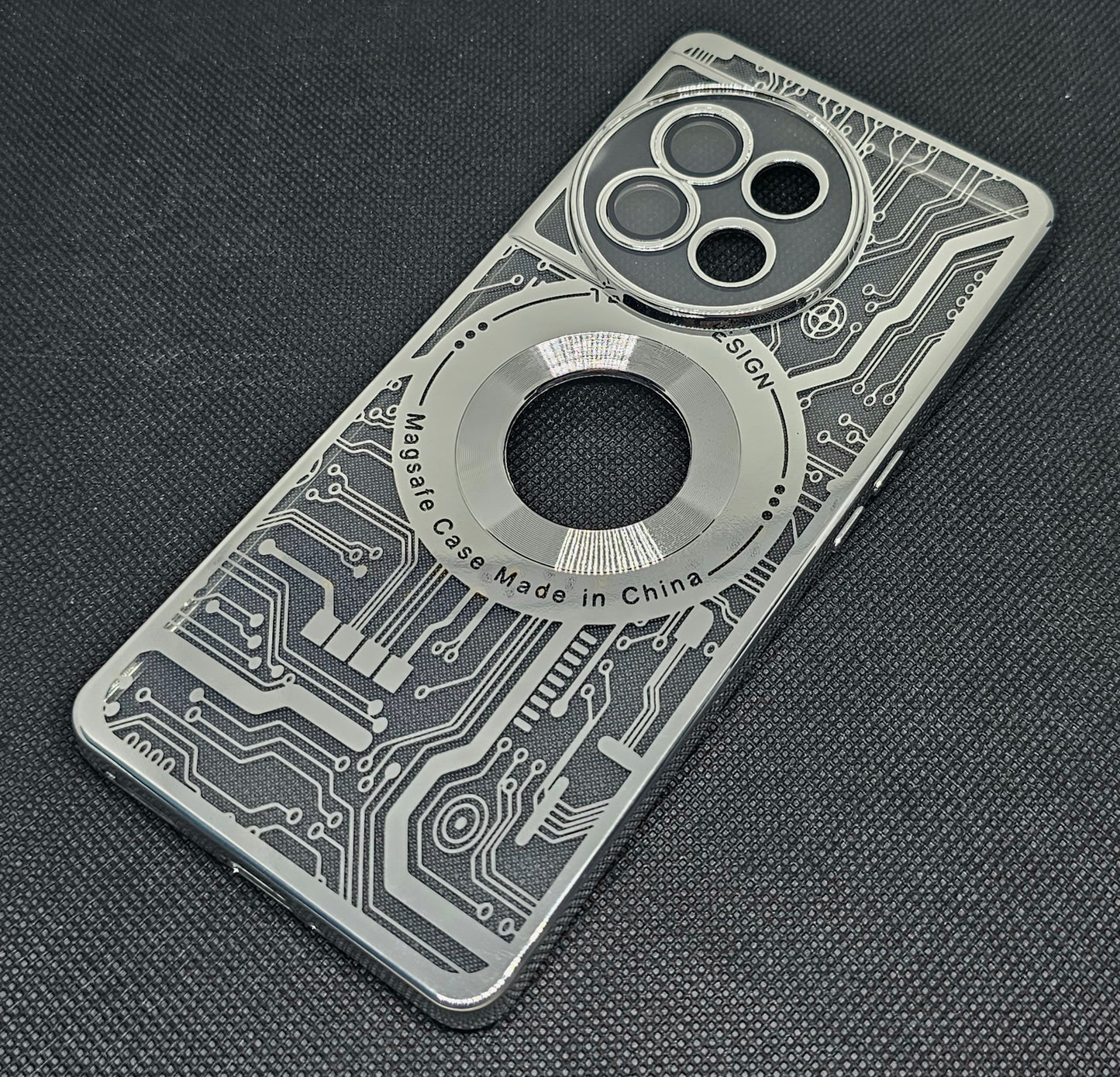 One Plus 11R Back Cover with CD Watch Machine Design