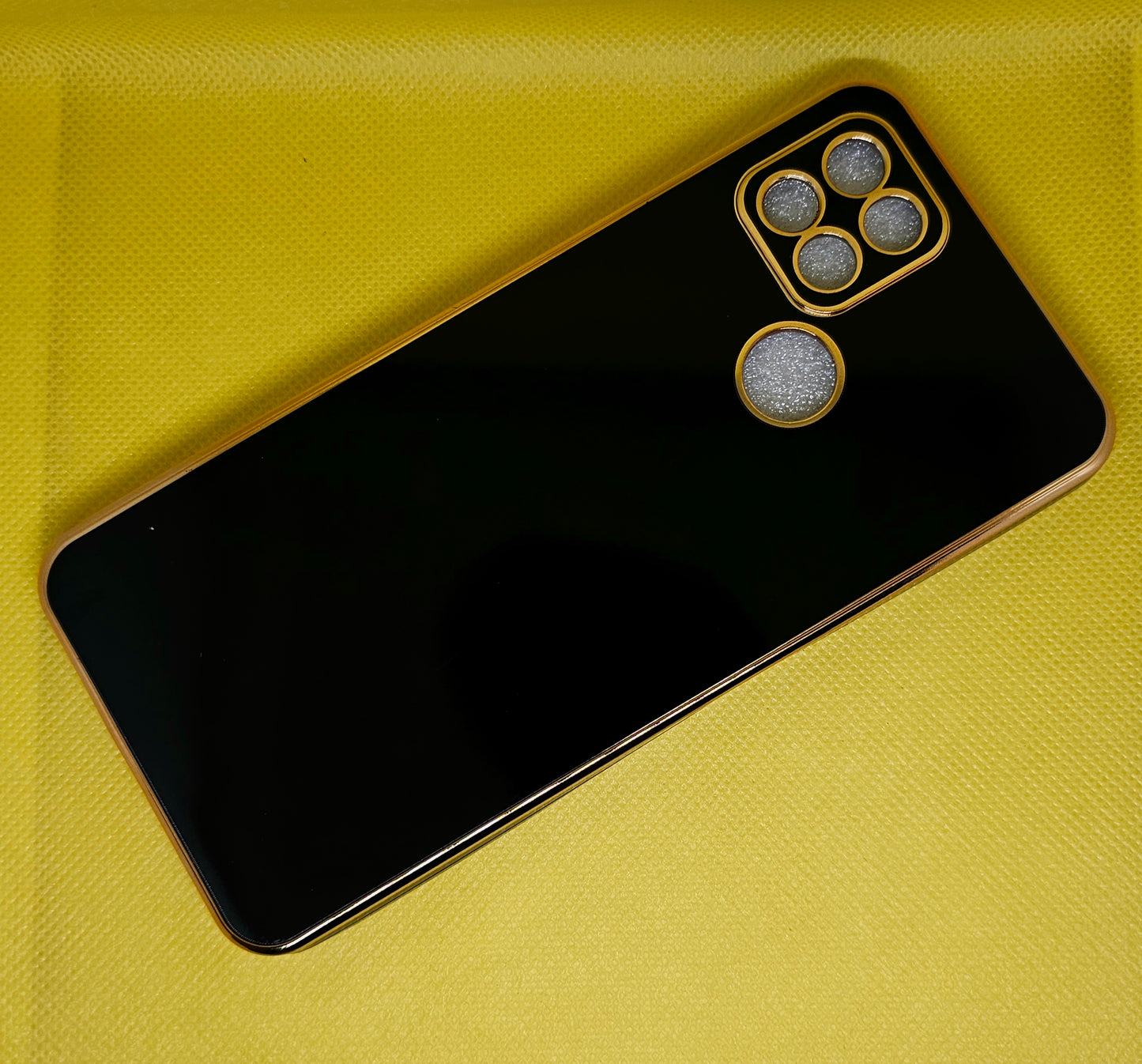 Oppo A15 6D Chrome Back Cover