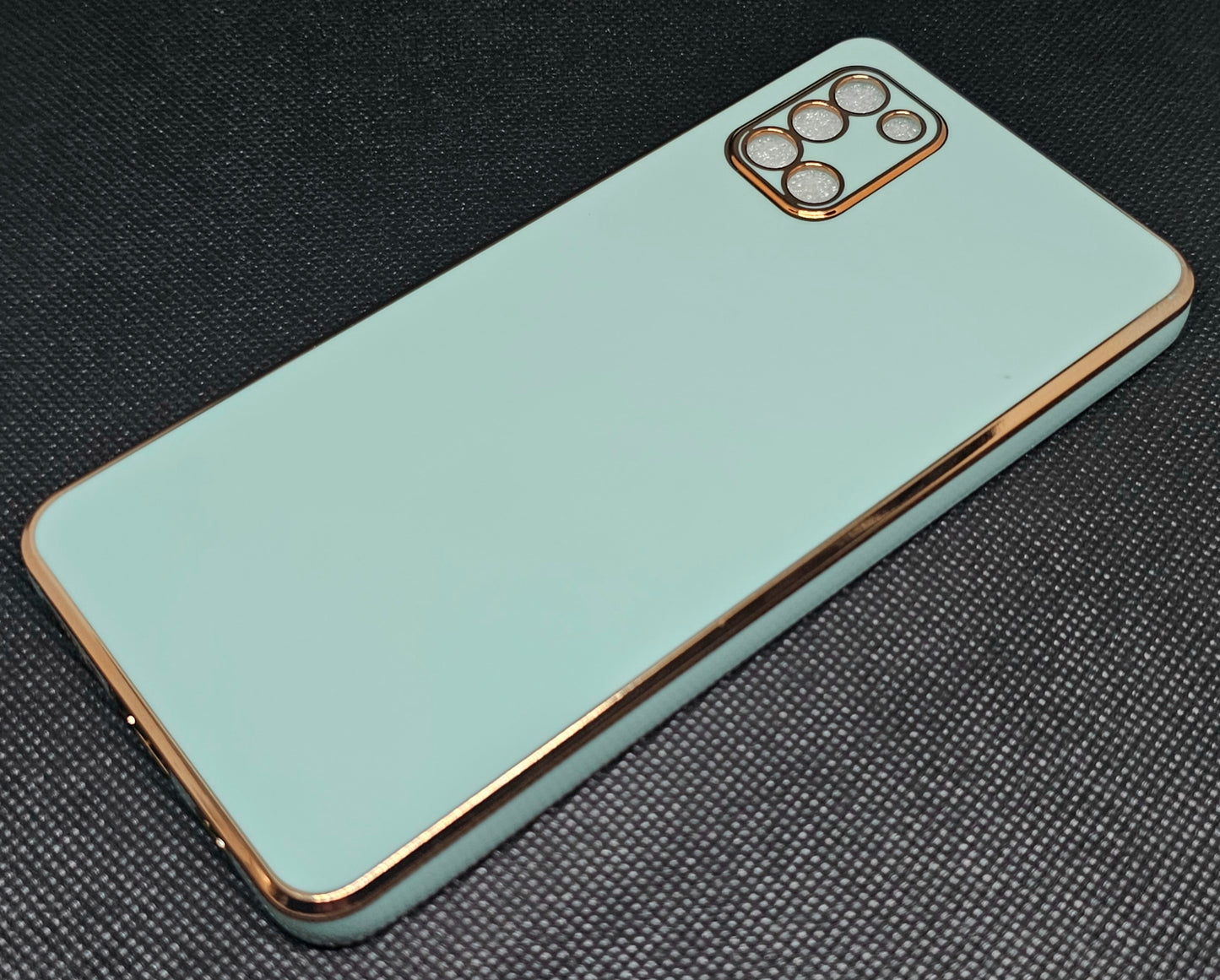 Samsung A31 6D Chrome Back Cover