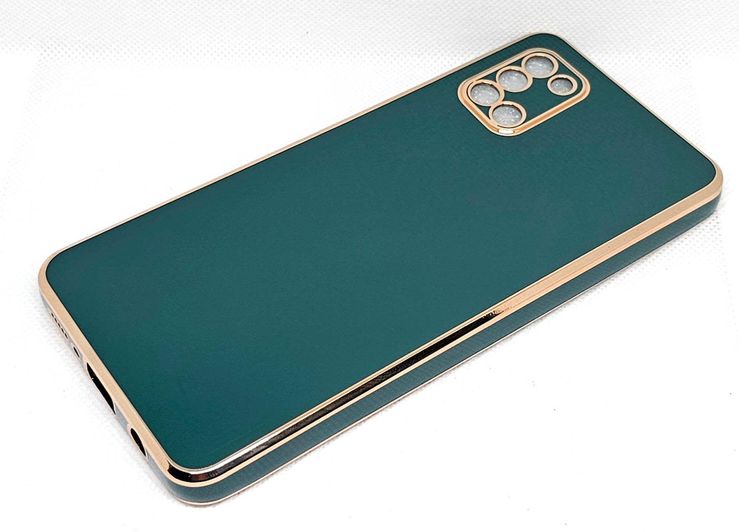 Samsung A31 6D Chrome Back Cover