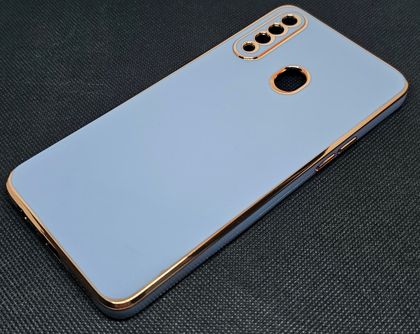 Samsung A20S 6D Chrome Back Cover
