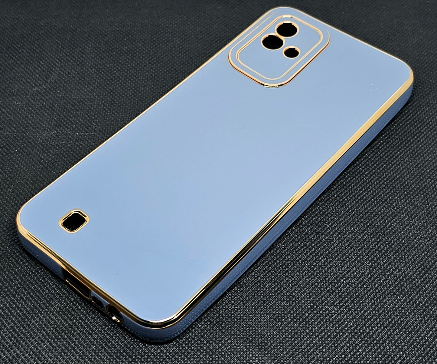Realme Narzo 50i 6D Chrome Back Cover soft