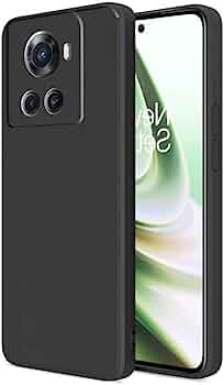 One Plus 10R Silicone + Cloth Back Cover
