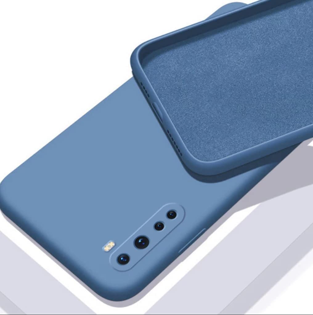 One Plus Nord Back Cover ( Silicone + Cloth)