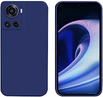 One Plus 10R Silicone + Cloth Back Cover