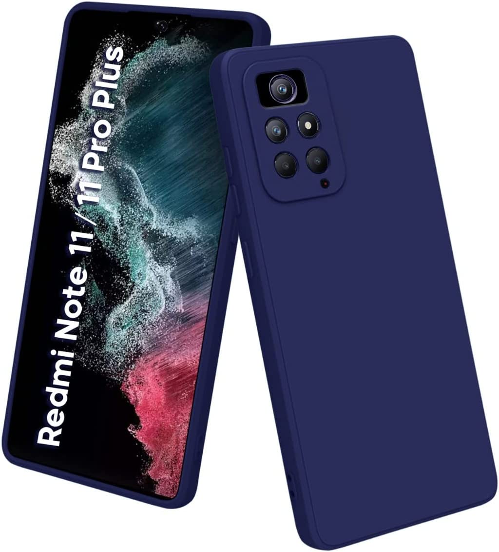 Mi Note 11 Pro / Note 11 pro + Back Cover ( Silicone + Cloth)