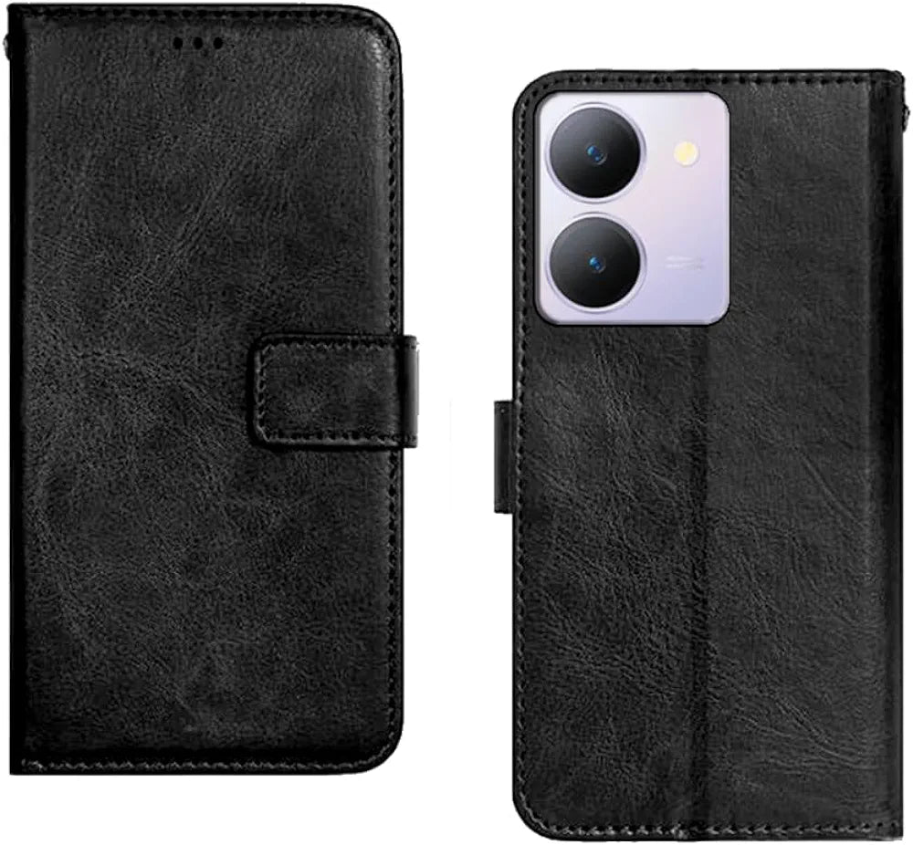 Vivo Y27 Leather Flip Cover