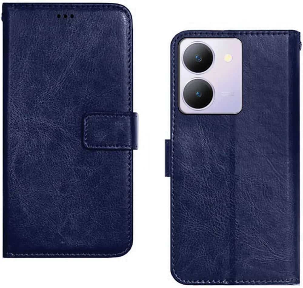 Vivo Y27 Leather Flip Cover
