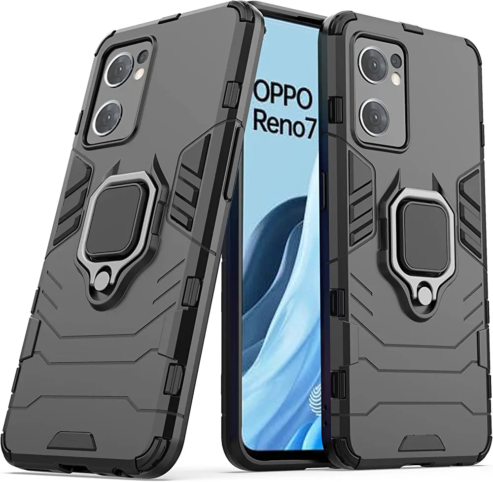 Oppo Reno 7 (5G) Ring Stand  Back Cover