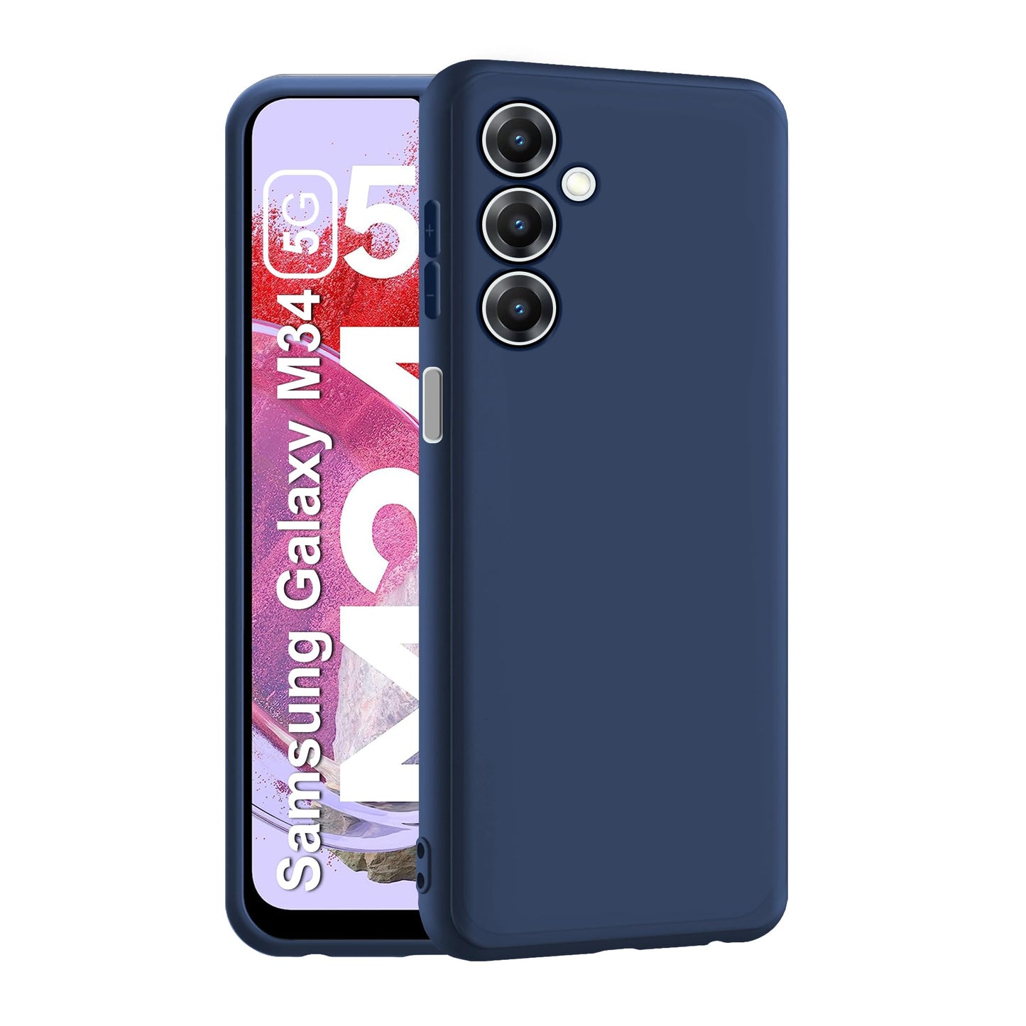 Samsung Galaxy M34 Silicone Back Cover