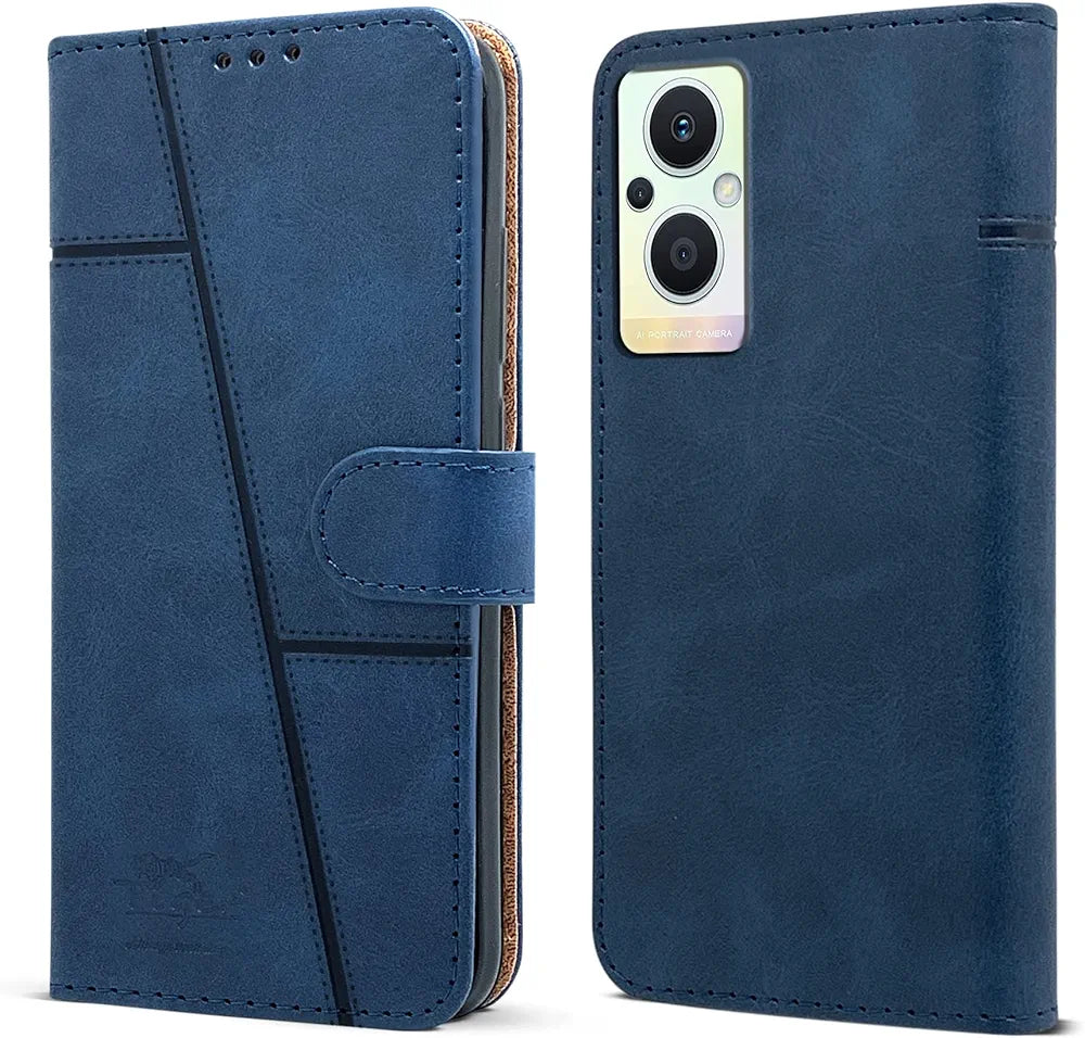 Oppo F21 Pro (5G) Leather Flip Back Cover