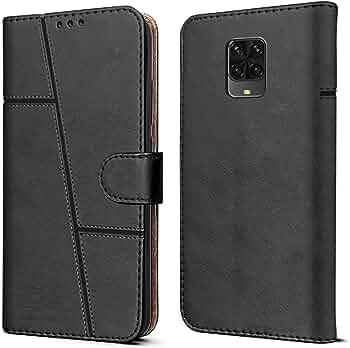 Mi Note 9 Pro Leather Flip Cover