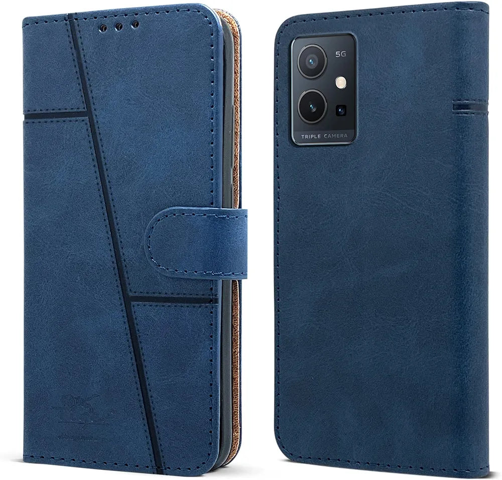 Vivo Y75 Leather Flip Cover