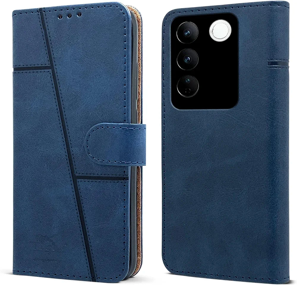 Vivo V27 Leather Flip Cover