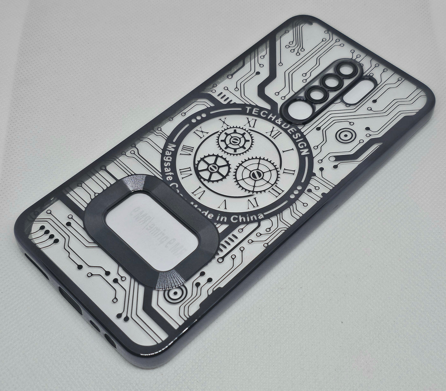 CD Watch Machine Design Mi 9 Prime Mobile Back Cover