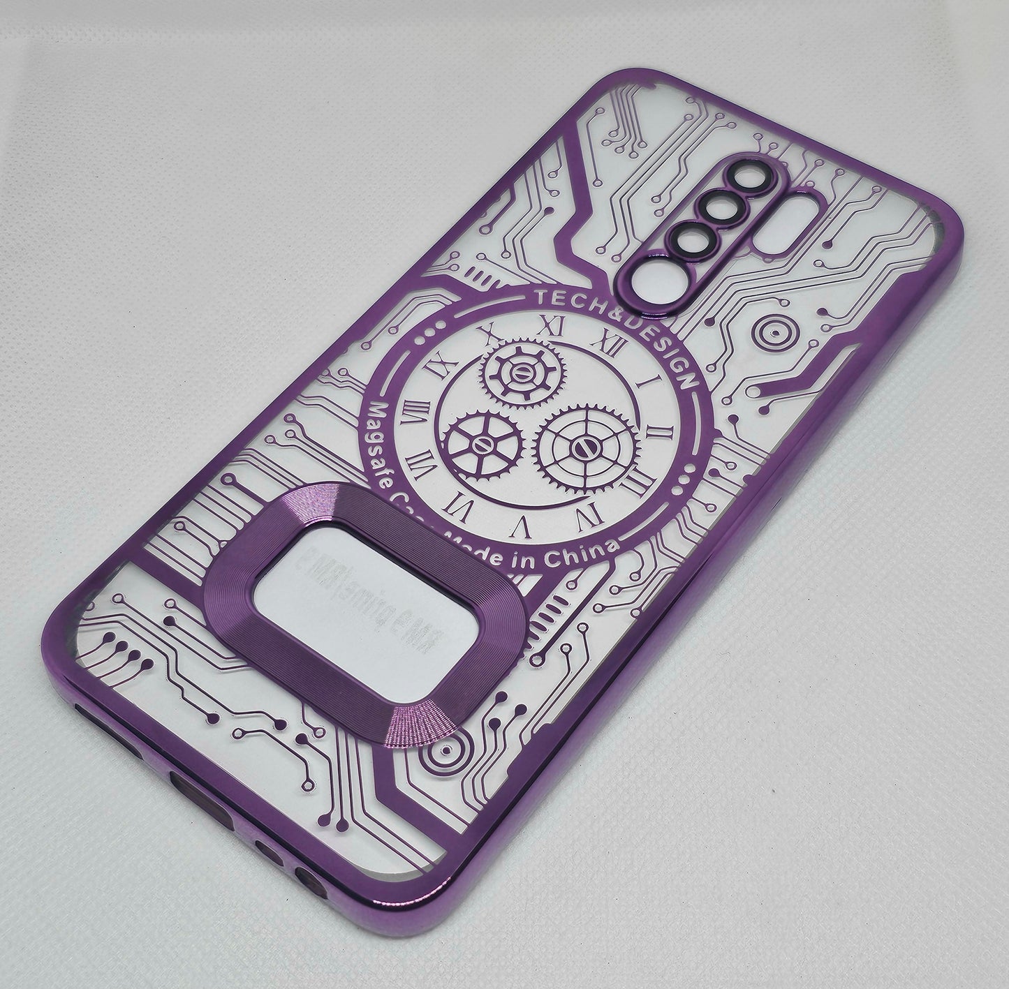 CD Watch Machine Design Mi 9 Prime Mobile Back Cover