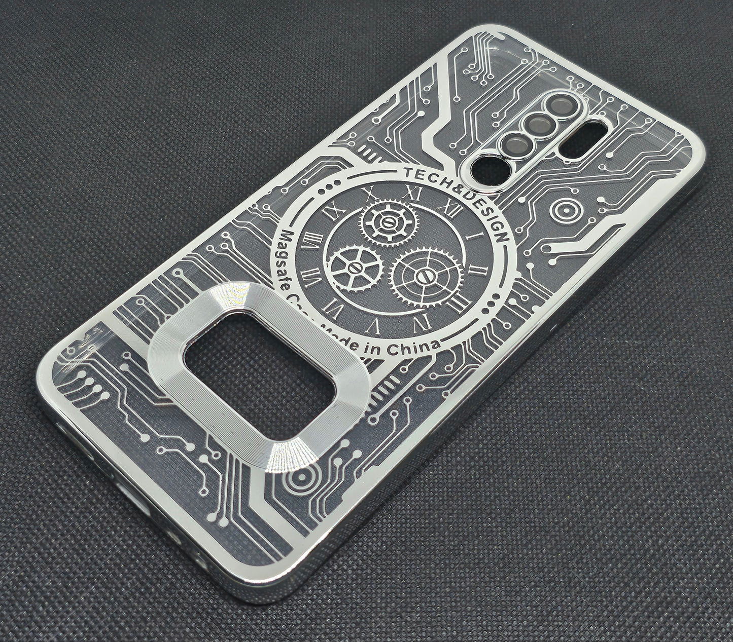 CD Watch Machine Design Mi 9 Prime Mobile Back Cover