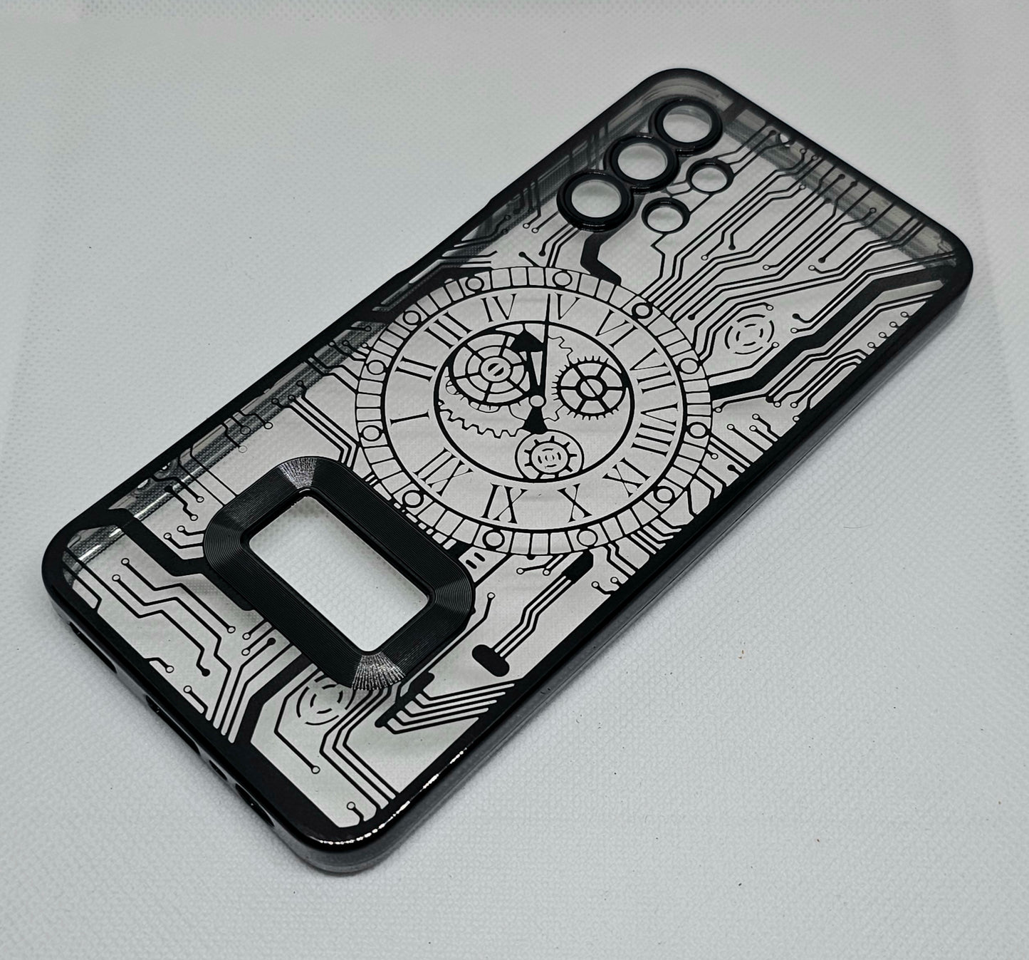 Samsung A13 (4G)Back Cover with CD Watch Machine Design
