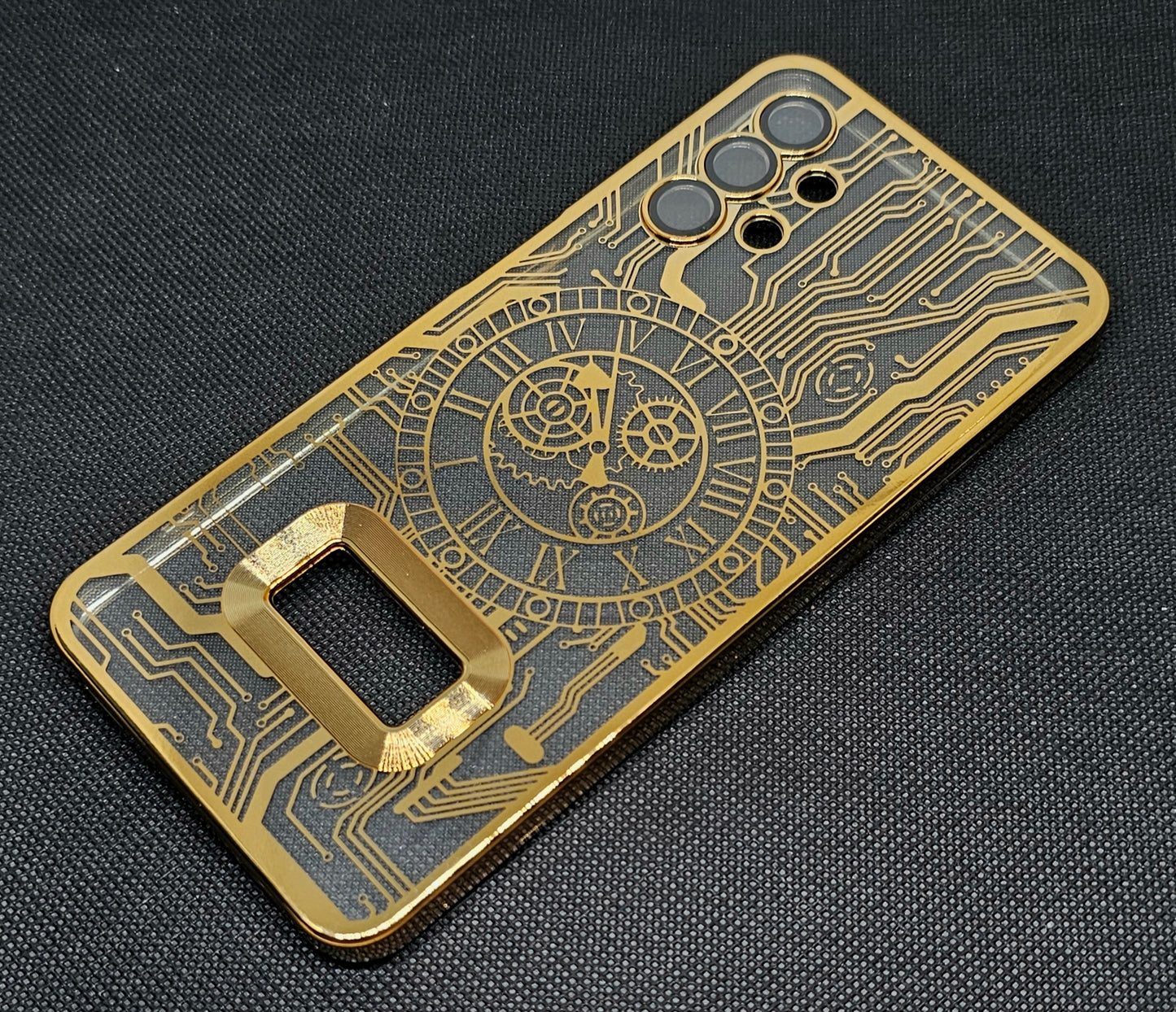 Samsung A13 (4G)Back Cover with CD Watch Machine Design
