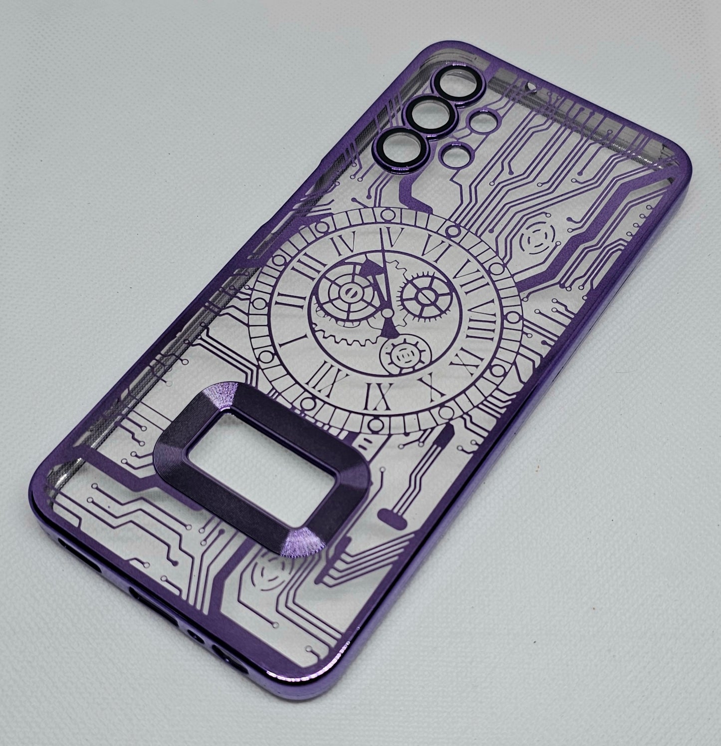 Samsung A13 (4G)Back Cover with CD Watch Machine Design