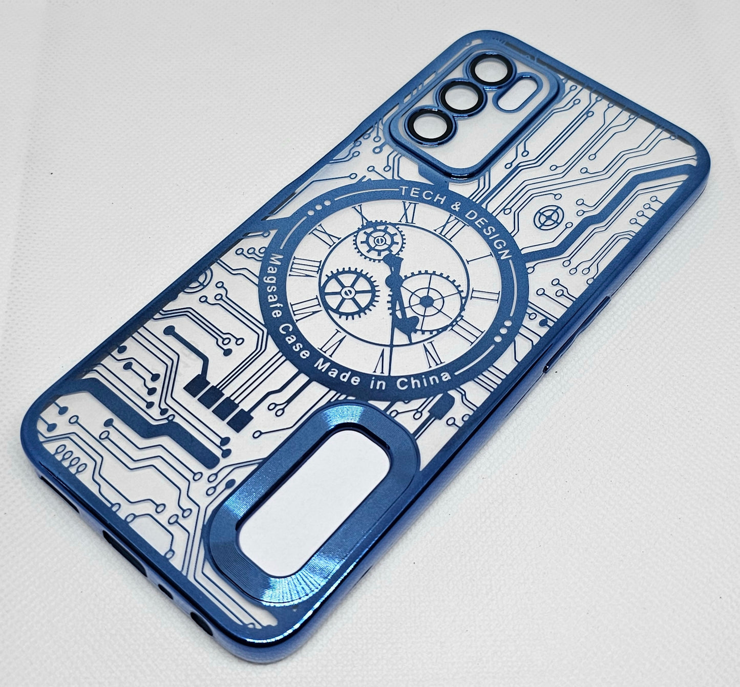 Oppo A16 Mobile CD Watch Machine Design Back Cover