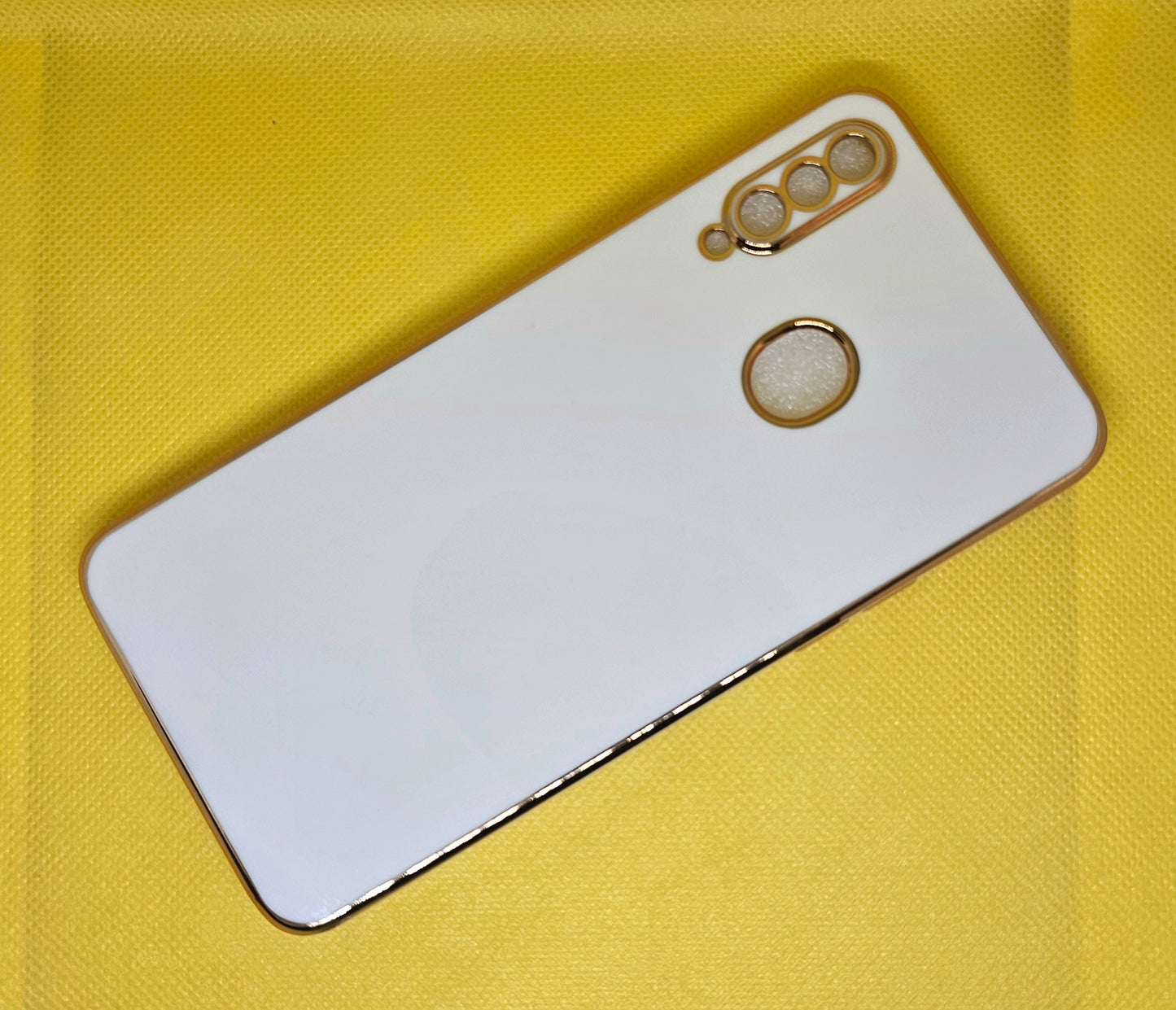Samsung A20S 6D Chrome Back Cover