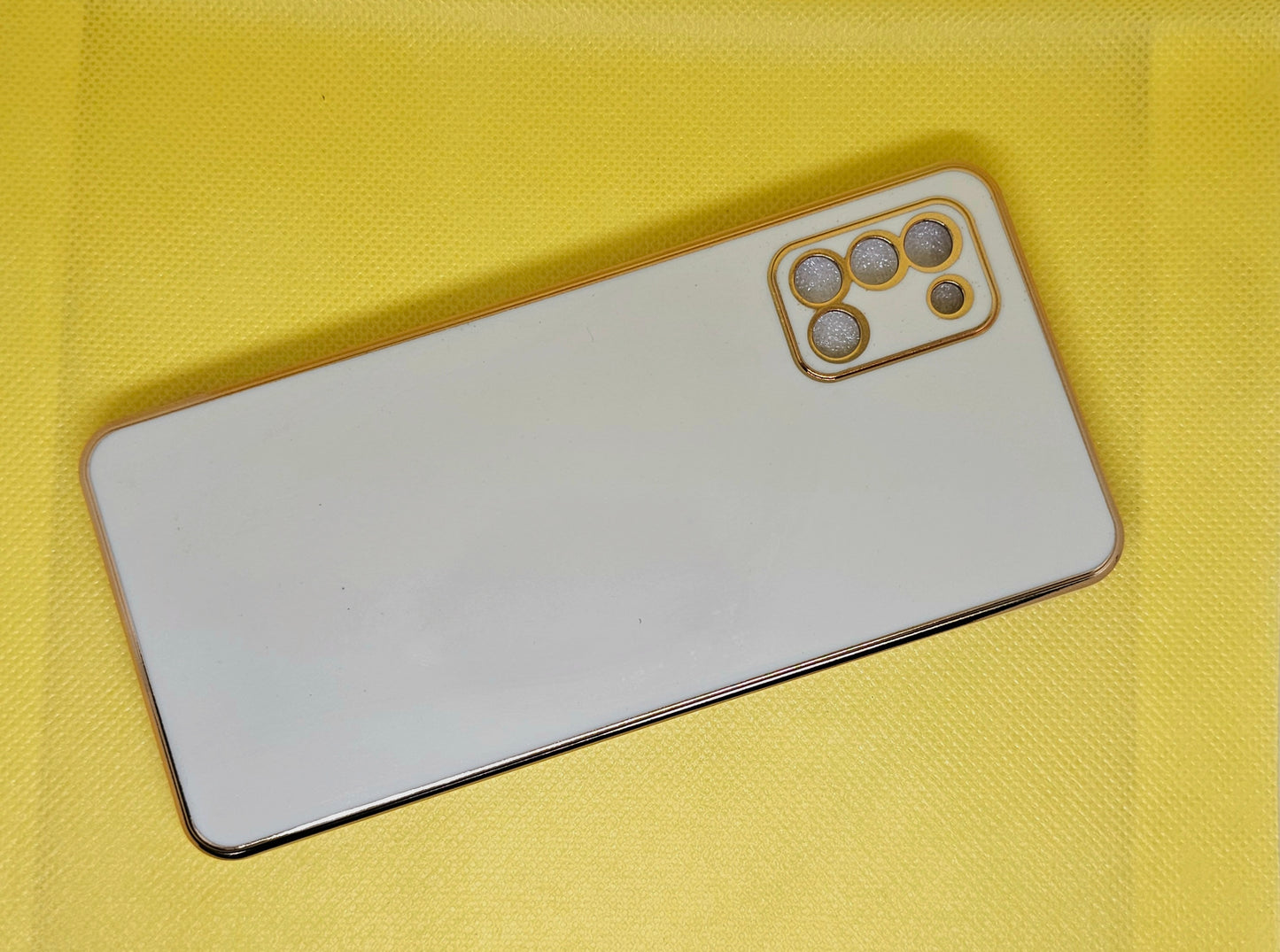 Samsung A31 6D Chrome Back Cover