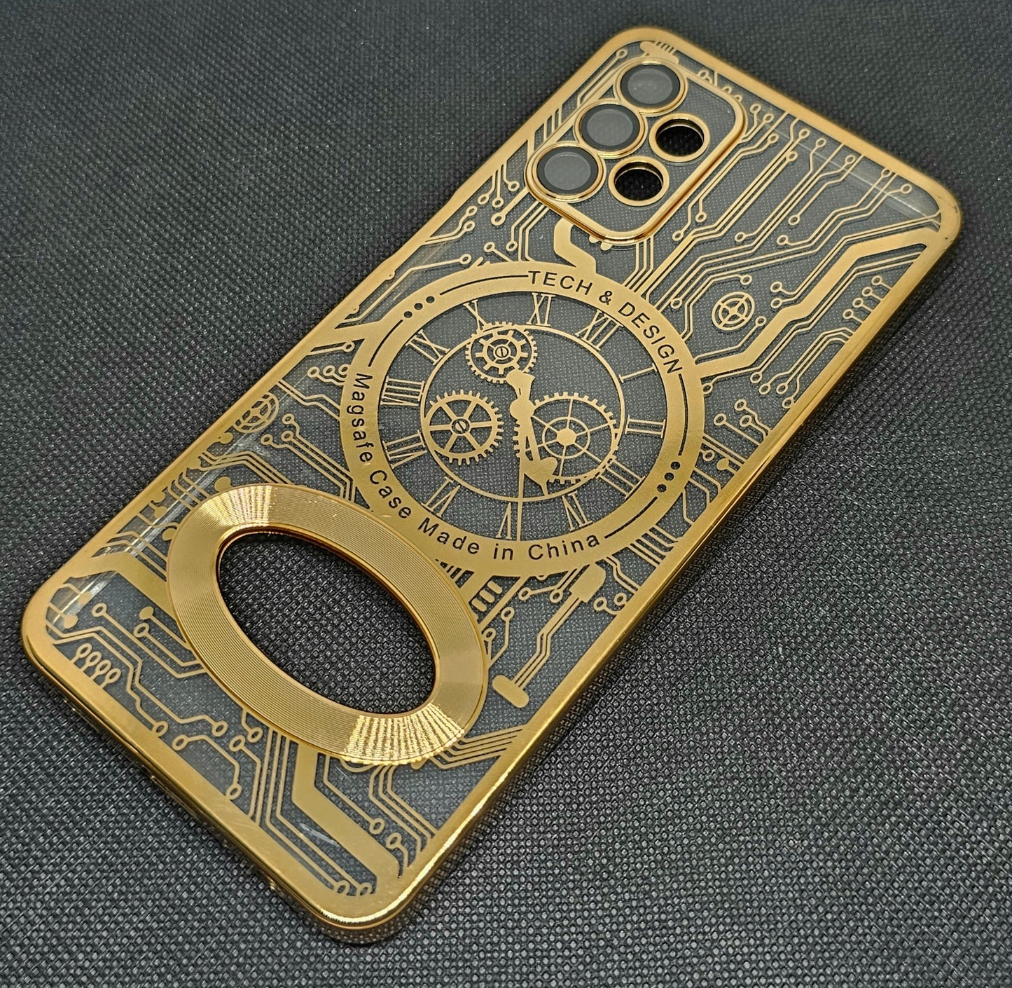 Samsung A32(5G) Mobile CD Watch Machine Design Back Cover