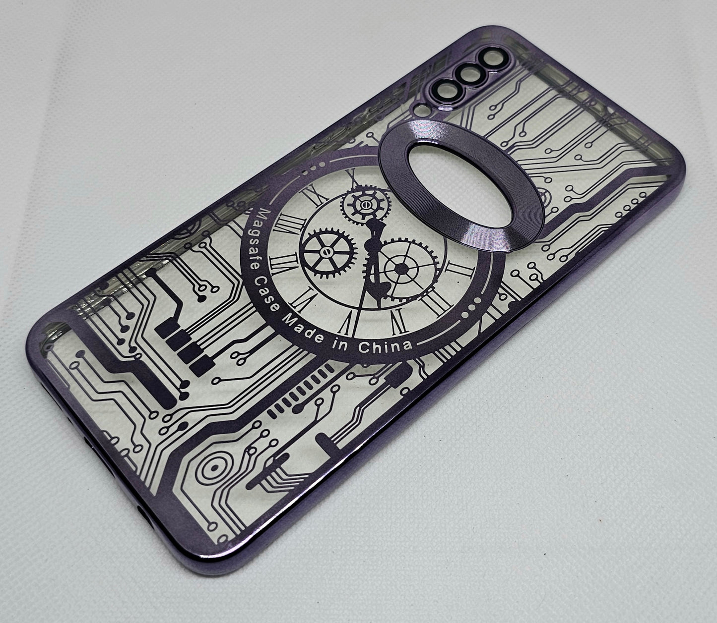 Samsung A50/A50s/A30s Back Cover with CD Watch Machine Design
