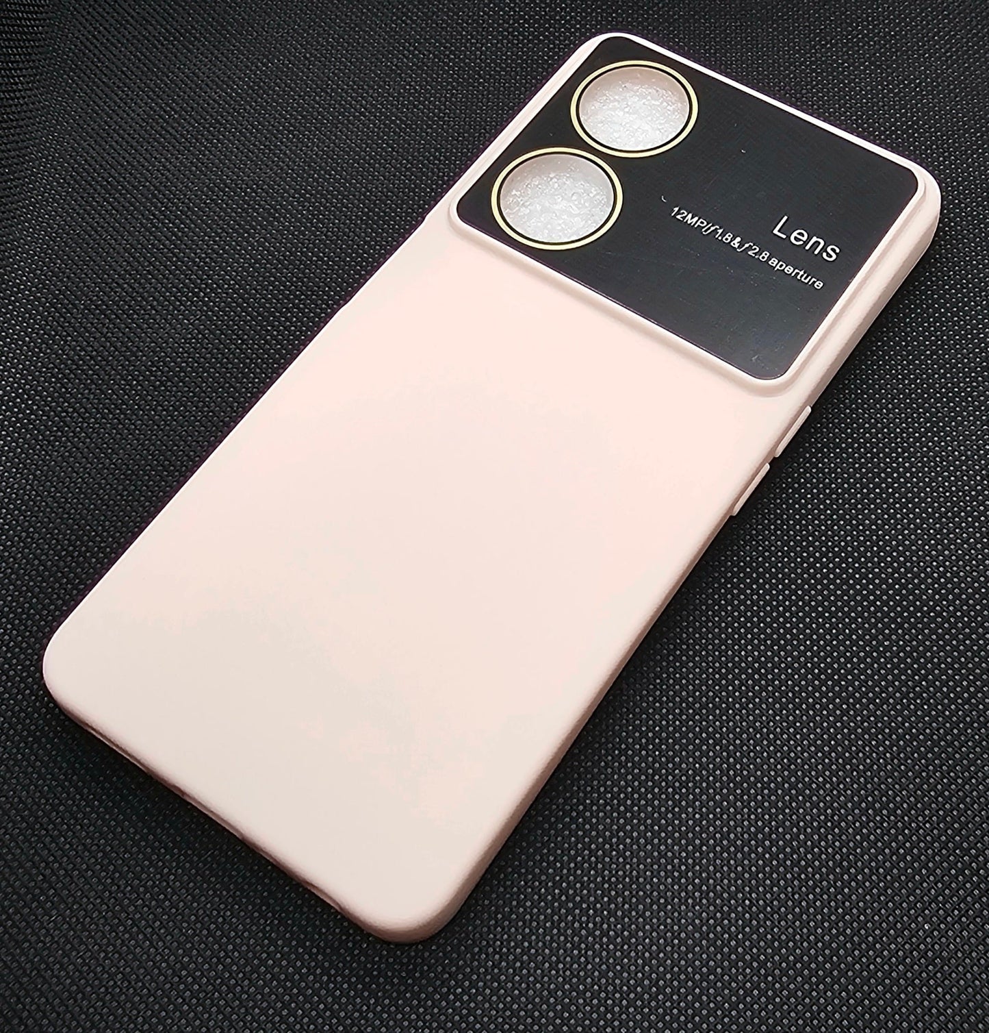 Oppo F23(5G) Mobile Silicone Back Cover with Protective Lens