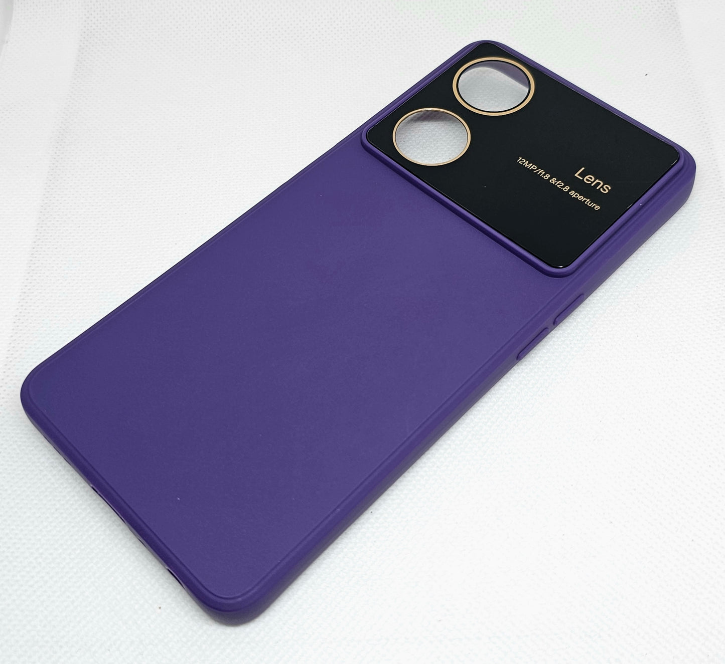 Oppo F23(5G) Silicone Back Cover with Protective Lens