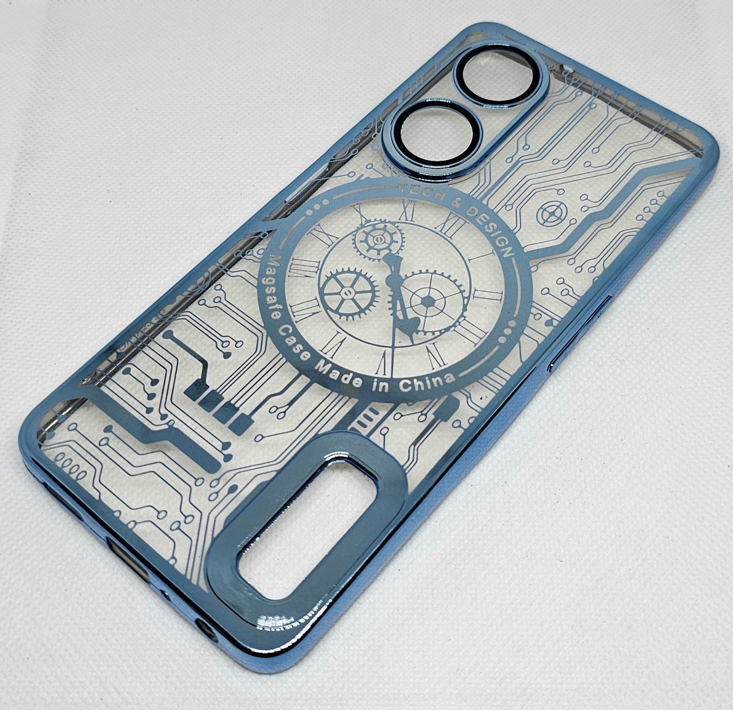Oppo F23 (5G) Back Cover with CD Watch Machine Design