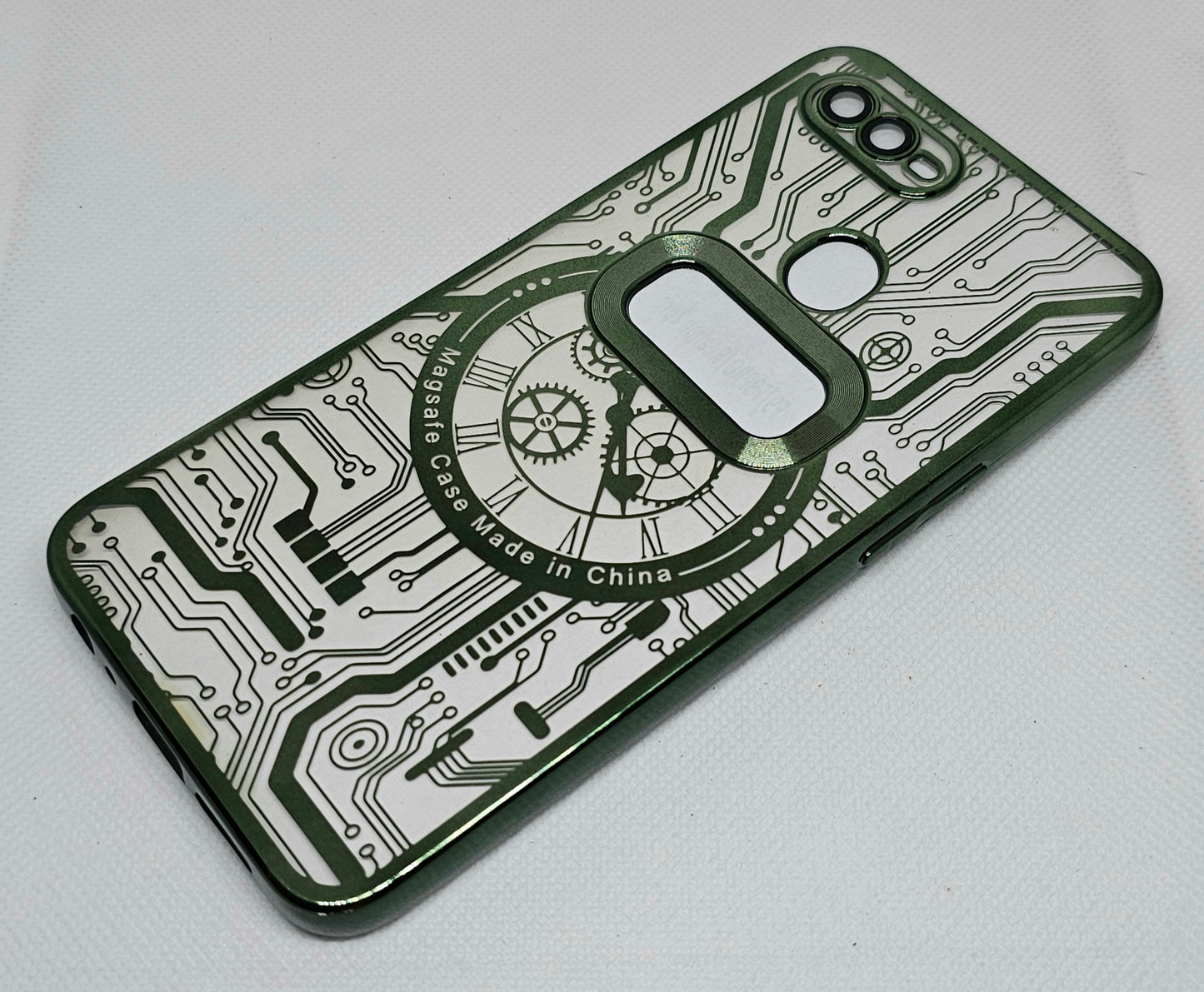 Oppo F9/F9 pro/ Realme 2 pro Back Cover with CD Watch Machine Design soft