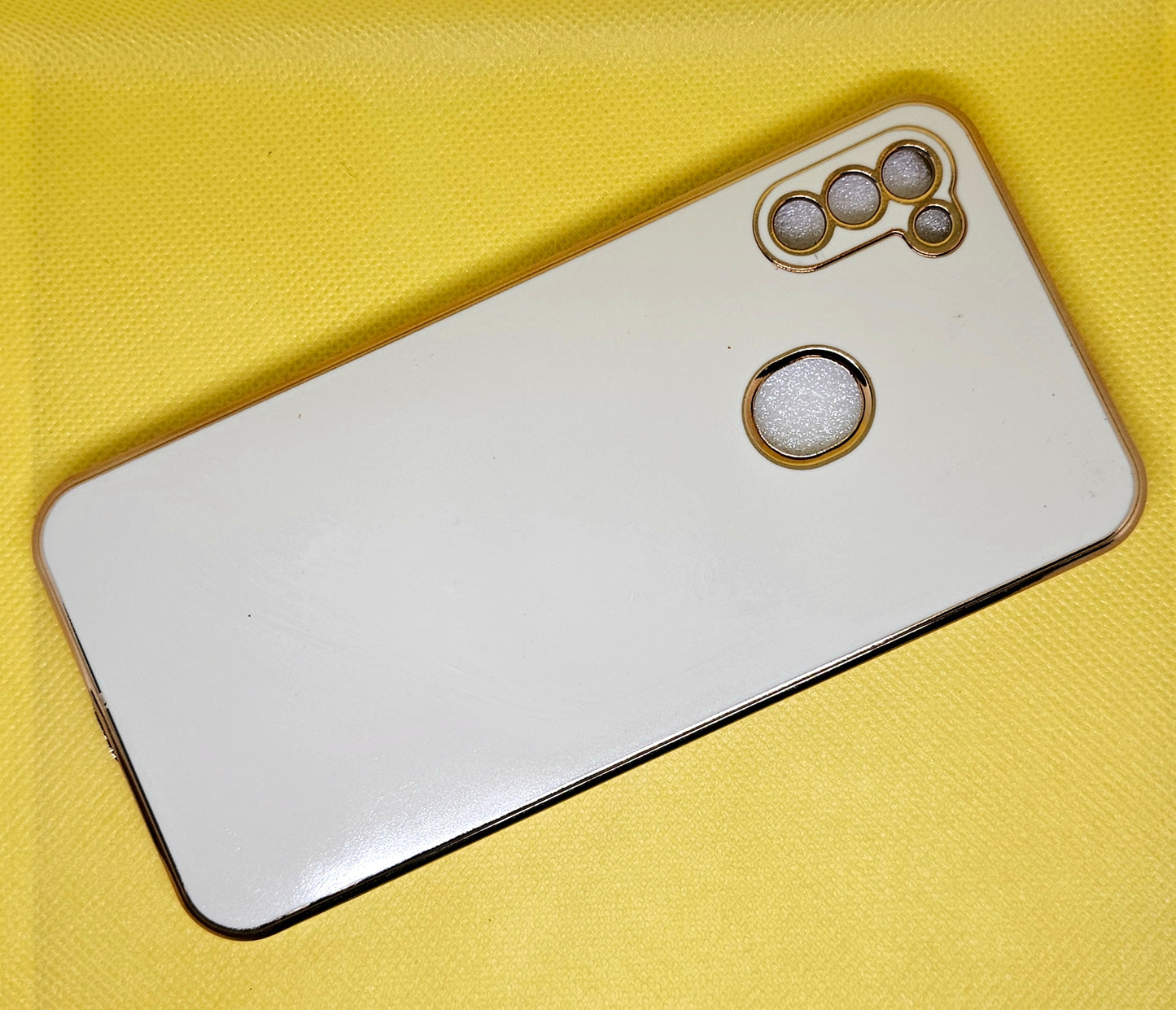 Samsung M 11 6D Chrome Back Cover
