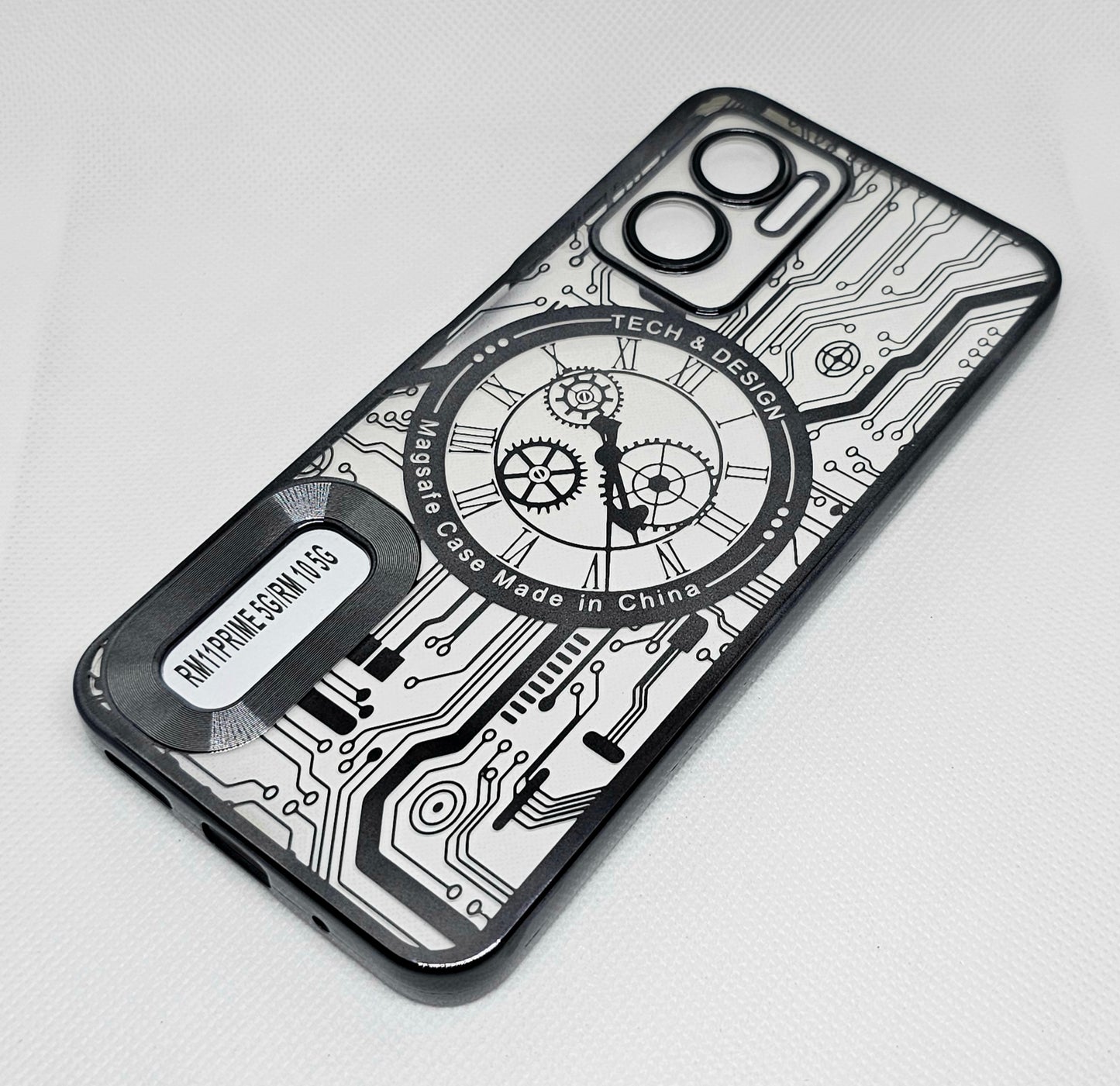 Mi 11 Prime (5G) Back Cover with CD Watch Machine Design